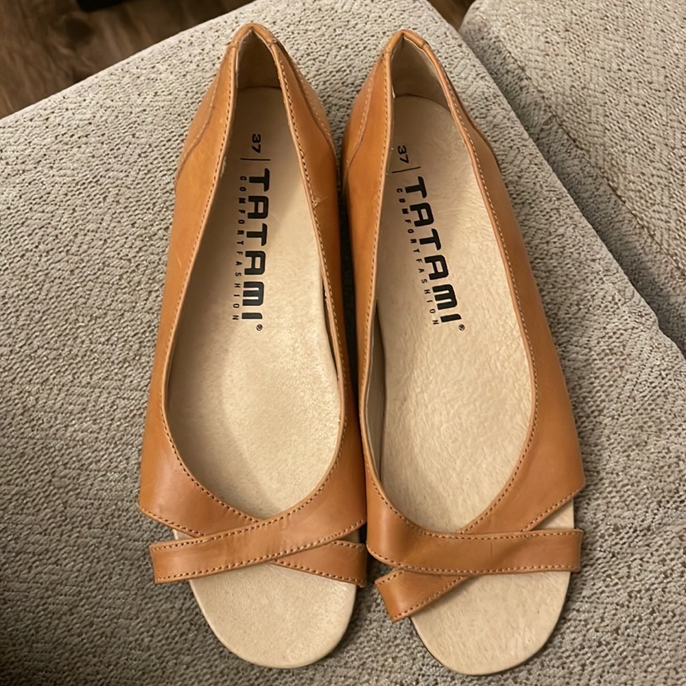 Birkenstock Tan Leather Sandals
